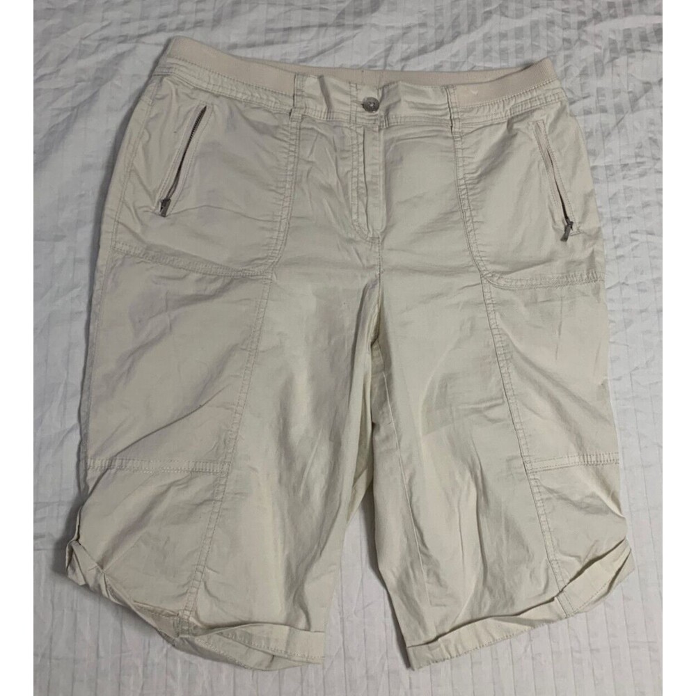 CHICOS WOMENS CAPRIS PANTS SIZE 1.5 SHORT
